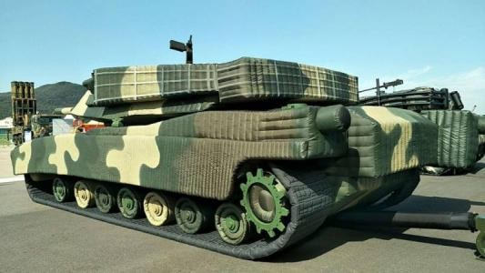 哈尔滨充气坦克战车
